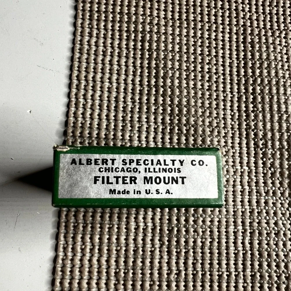 Albert Specialty Co Vintage 39mm Series VI Camera Filter Mount with Box USA